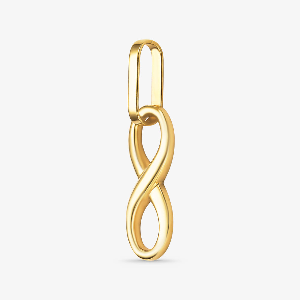 Pingente Infinito em Ouro Amarelo 18K