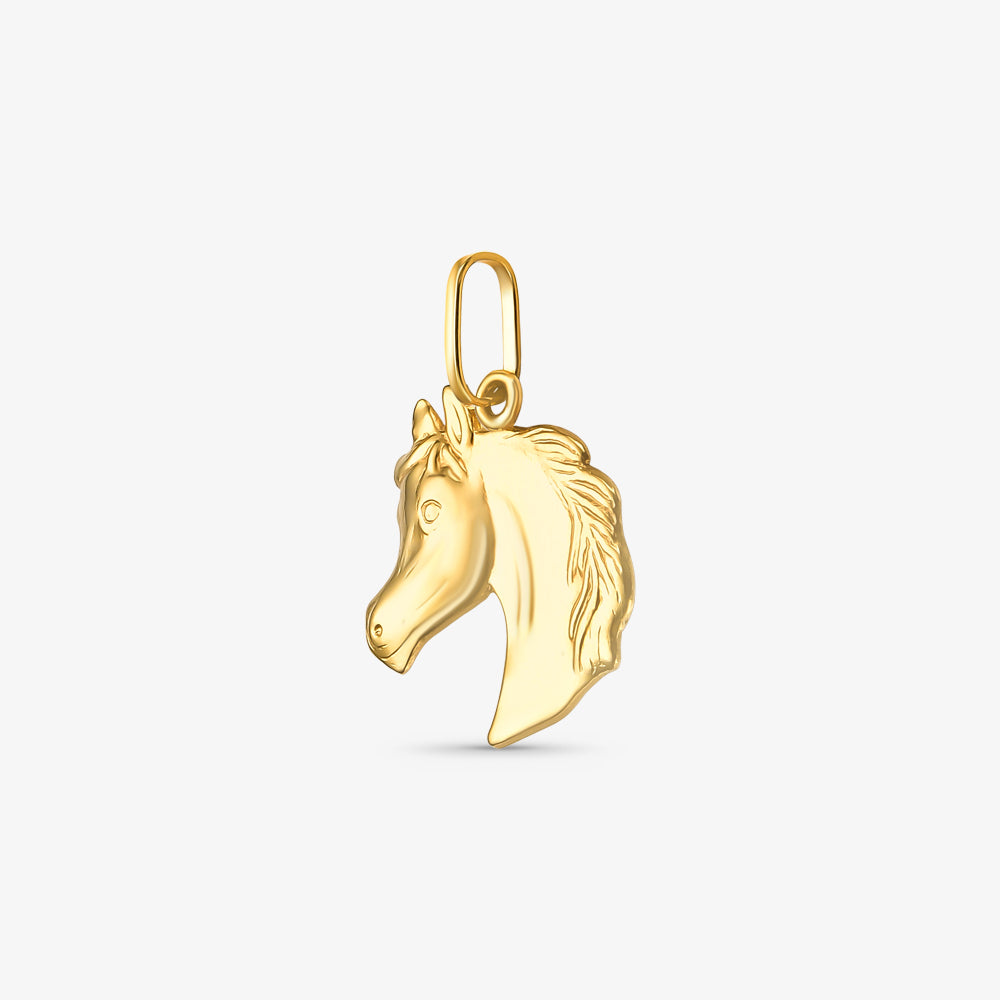 Pingente Cavalo em Ouro Amarelo 18K