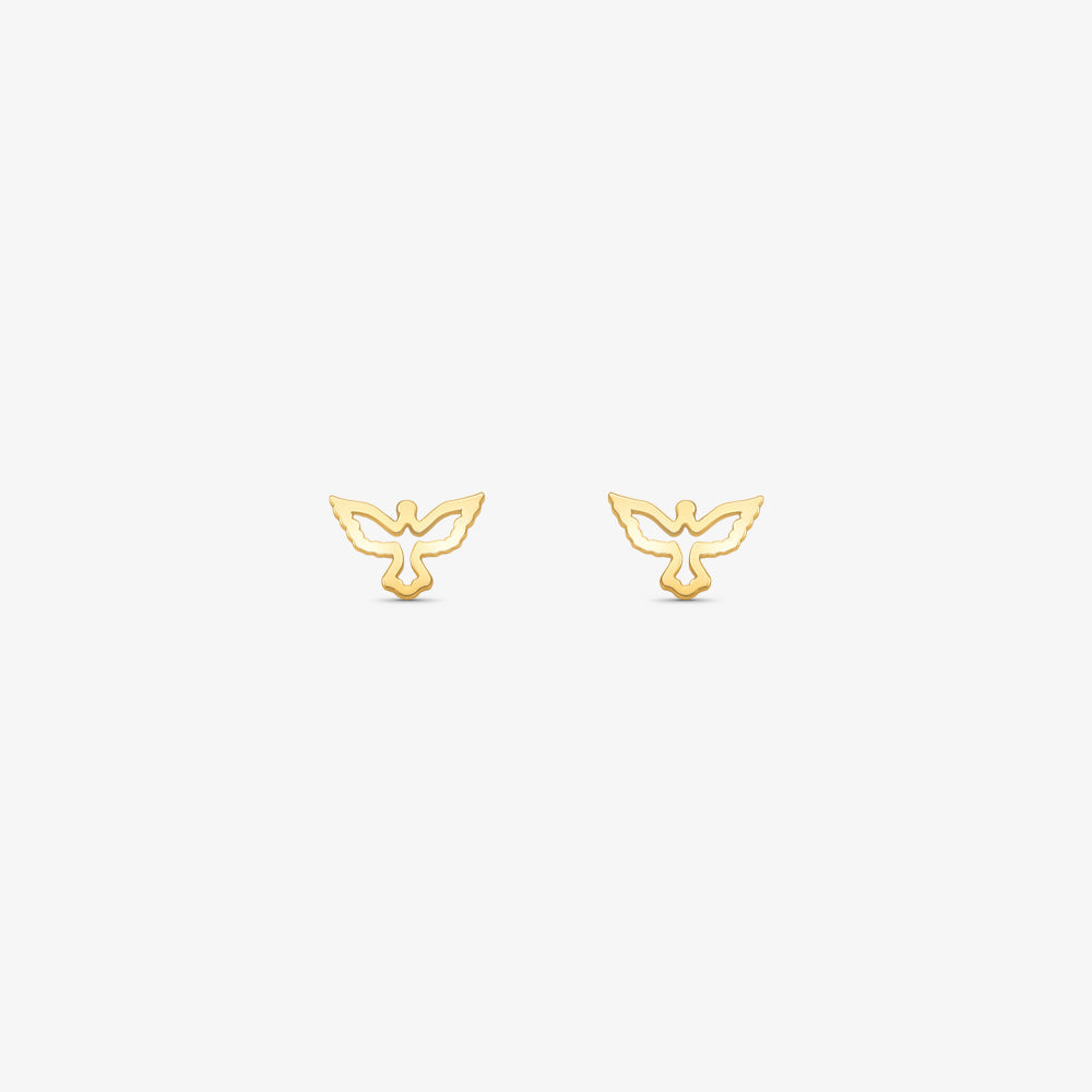 Brinco Divino em Ouro Amarelo 18K