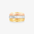 Anel Estamparia em Ouro Amarelo 18k