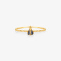 Anel Laser N.Sra.  Aparecida em Ouro Amarelo 18K