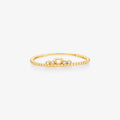 Anel Coroa em Ouro Amarelo 18K