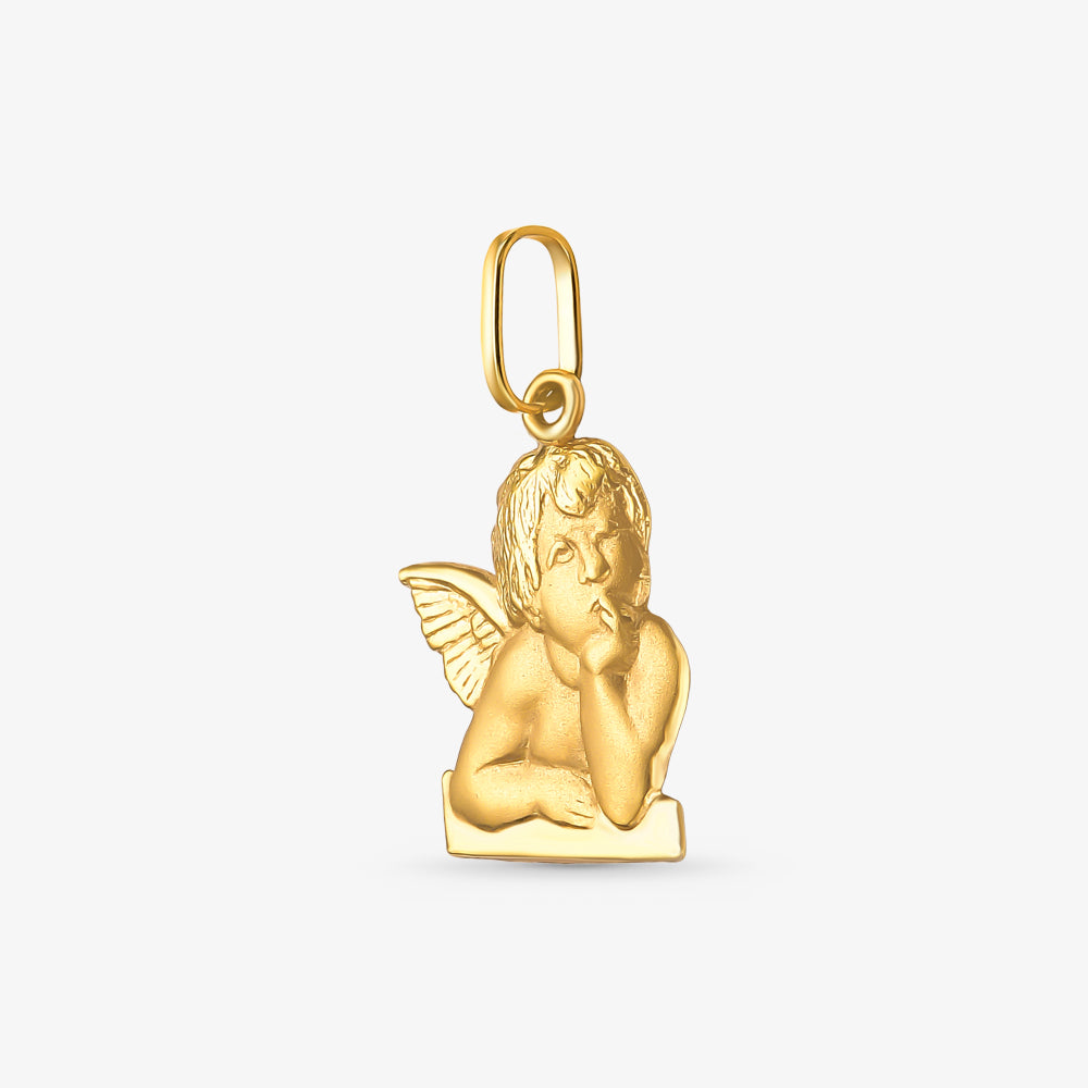 Pingente Anjo em Ouro Amarelo 18K