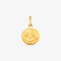 Pingente Batismo em Ouro Amarelo 18K