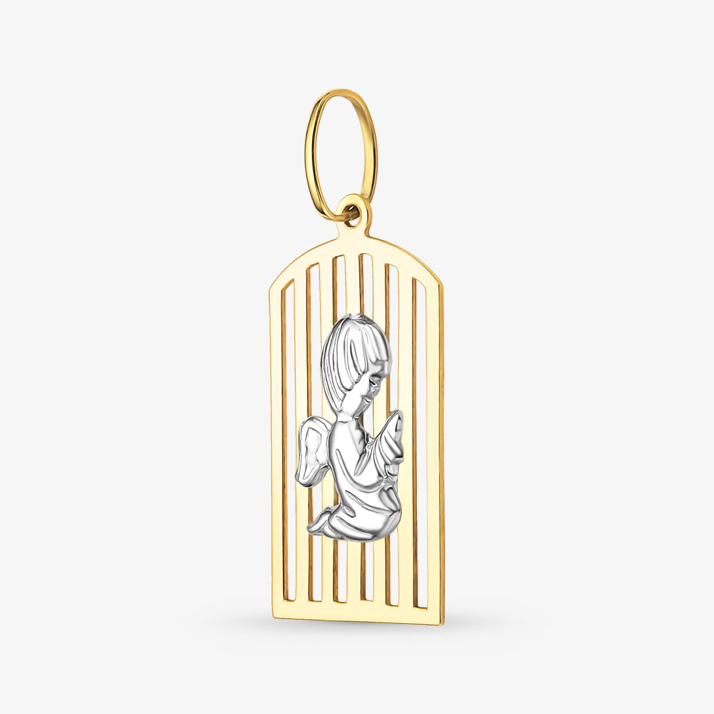 Pingente Anjo em Ouro Amarelo 18K