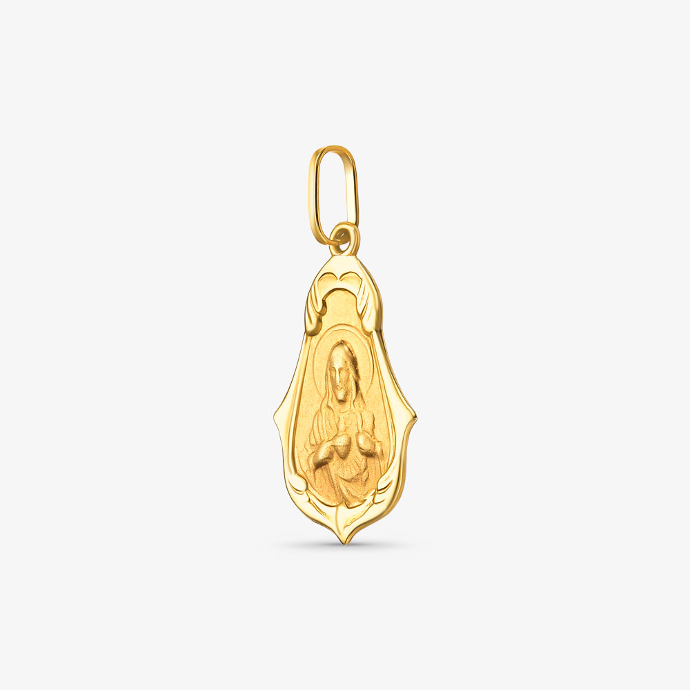 Pingente Anjo da Guarda em Ouro Amarelo 18K