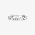 Aliança Encanto com Diamantes em Ouro Branco 18K
