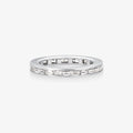 Aliança Divine Inteira com Diamantes em Ouro Amarelo 18K
