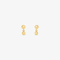 Brinco Baby Bola em Ouro Amarelo 18K 3mm