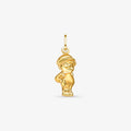 Pingente Menino Fosco em Ouro Amarelo 18K