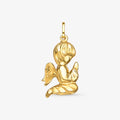 Pingente Anjo da Guarda em Ouro Amarelo 18K