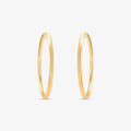 Brinco Argola Fio Redondo em Ouro Amarelo 18K