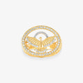 Anel Espírito Santo em Ouro Amarelo 18K