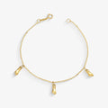 Pulseira Cartier com 3 Figas em Ouro Amarelo 18K