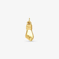 Pingente Figa V em Ouro Amarelo 18K