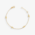 Pulseira Bolinha em Ouro Amarelo 18K