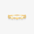 Anel Losangos em Ouro 18K