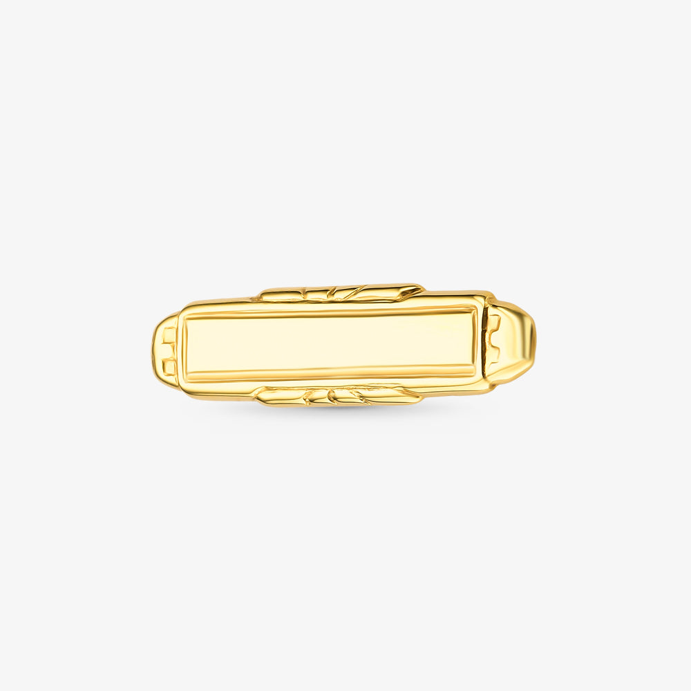 Alfinete com Chapinha em Ouro Amarelo 18K