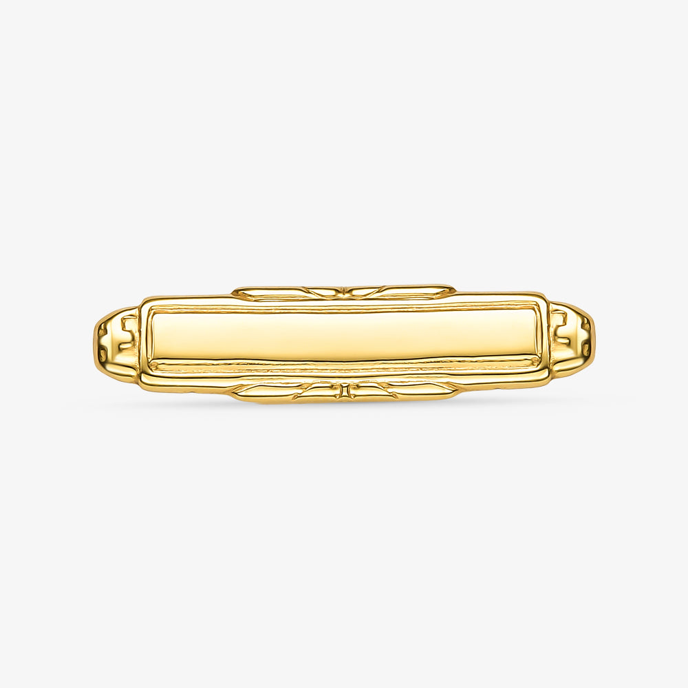 Alfinete com Chapinha em Ouro Amarelo 18K