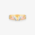 Anel Estamparia em Ouro Amarelo 18K