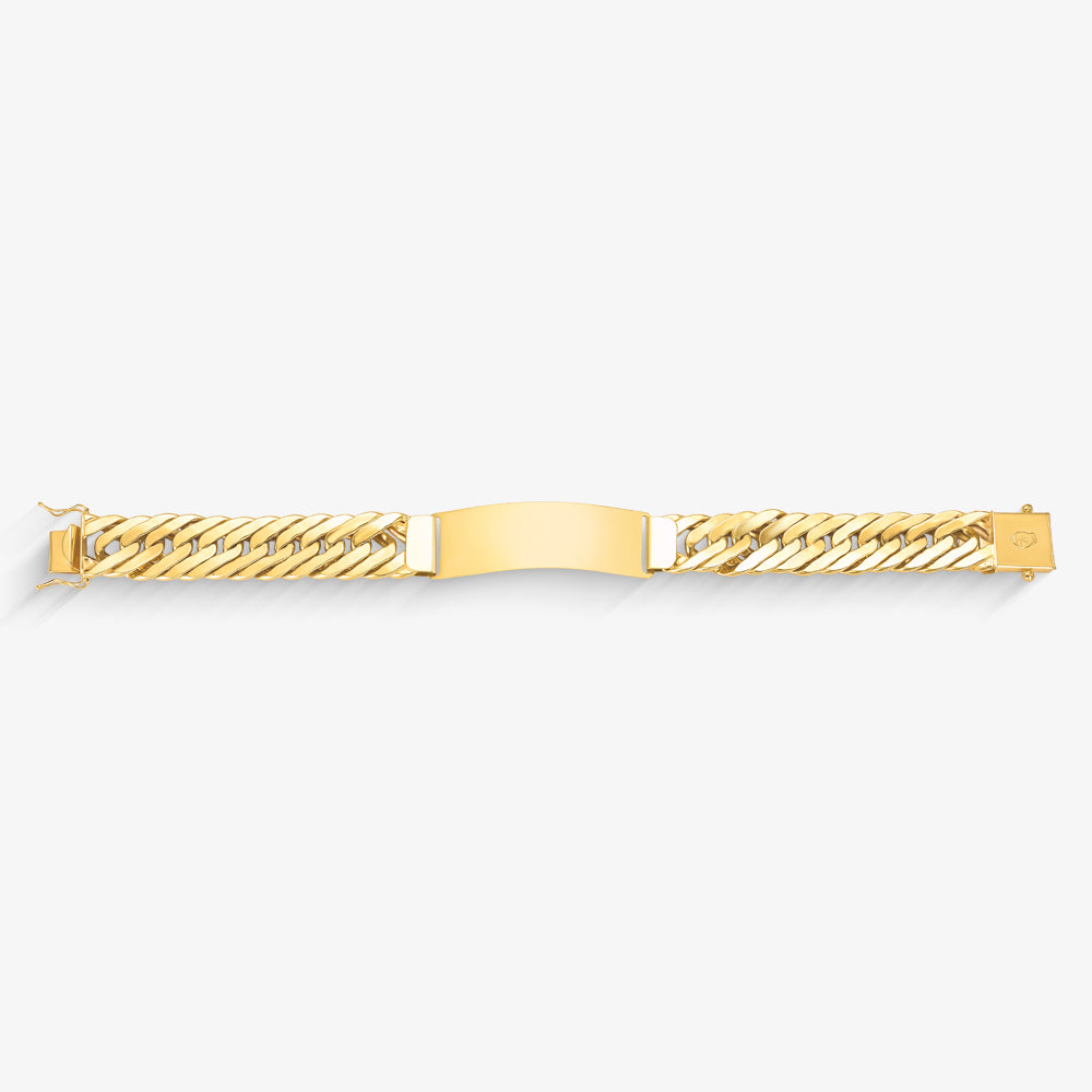 Pulseira Grumet 2,0mm em Ouro Amarelo 18K, 22cm