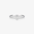 Anel Solitário Orion com Diamante em Ouro Branco 18K