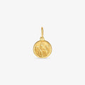 Pingente Medalha Primeira Comunhão em Ouro Amarelo 18K