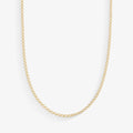 Corrente Grumet Alongada em Ouro Amarelo 18K, 50cm