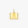 Pingente Livro Aberto em Ouro Amarelo 18K
