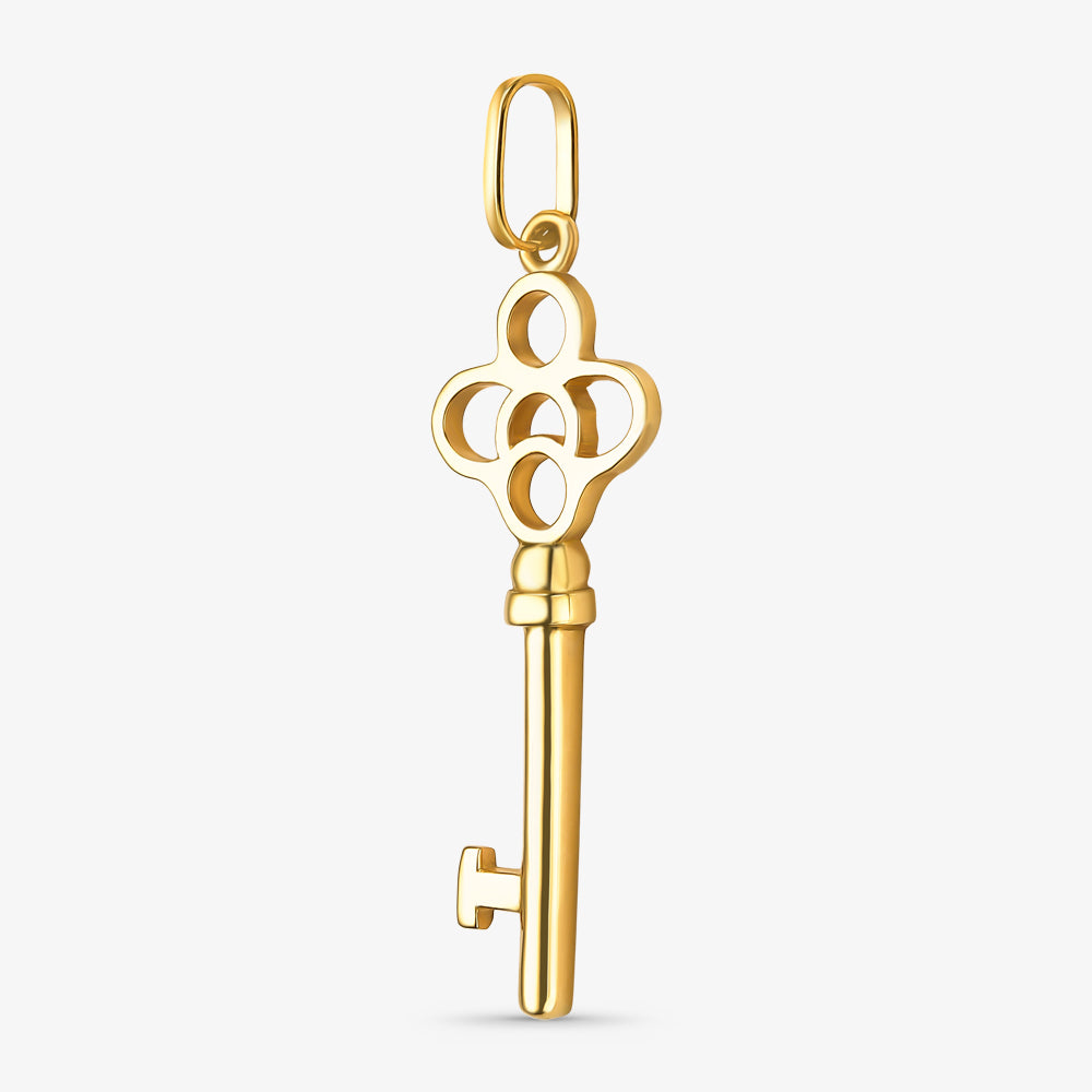 Pingente Chave em Ouro Amarelo 18K