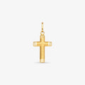 Pingente Cruz Pequena Fosca em Ouro Amarelo 18K