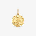 Pingente Medalha Anjo da Guarda em Ouro Amarelo 18K