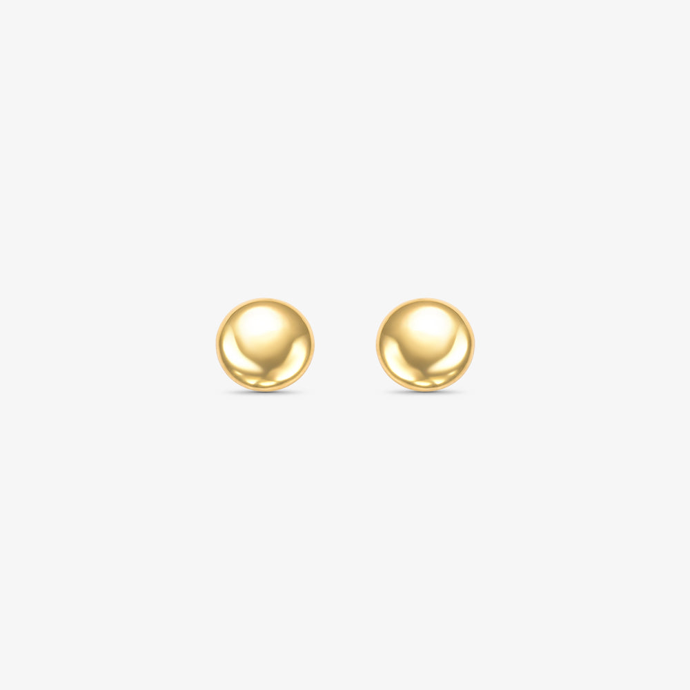 Brinco Lentilha em Ouro Amarelo 18K