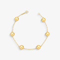 Pulseira Cartier com Bola em Ouro Amarelo 18K, 18cm