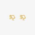 Brinco Baby Barbie em Ouro Amarelo 18K