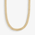 Corrente Lacraia 40cm em Ouro Amarelo 18K