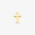 Pingente Cruz Lisa Média em Ouro Amarelo 18K
