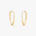 Brinco Argola em Ouro Amarelo 18K