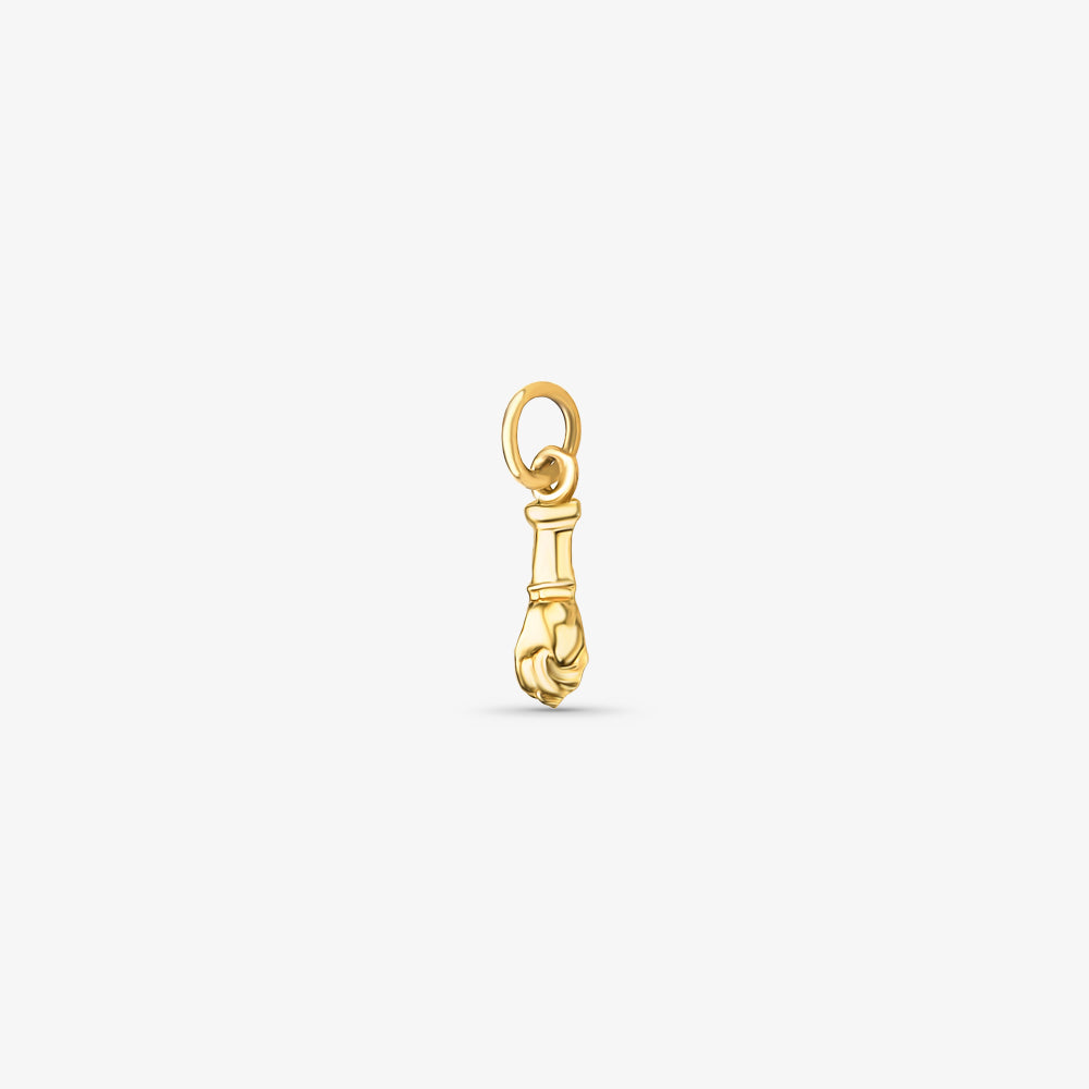 Pingente Figa Pequena em Ouro Amarelo 18K