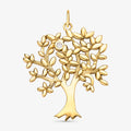 Pingente Árvore da Vida com Pedras em Ouro Amarelo 18K