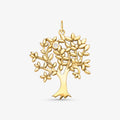 Pingente Árvore da Vida com Pedras em Ouro Amarelo 18K