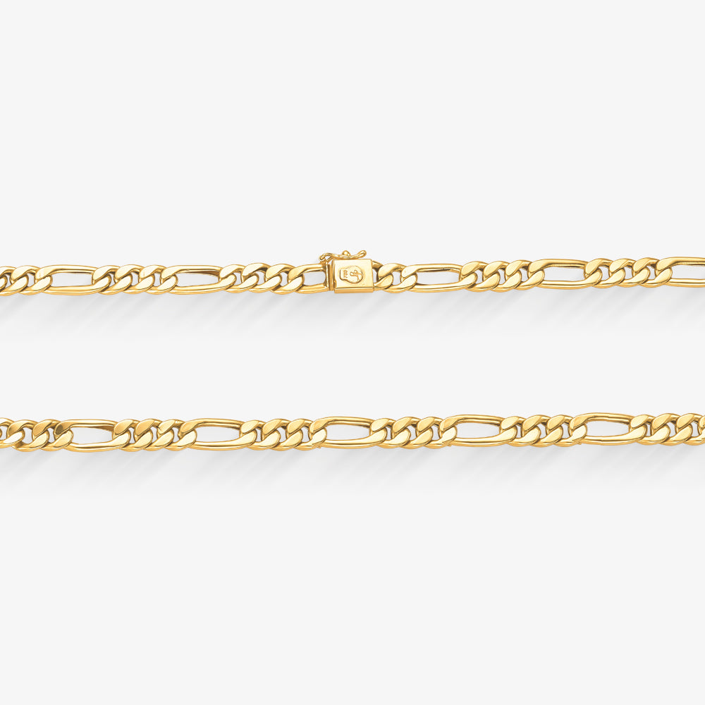 Corrente Grumet 3x1 em Ouro Amarelo 18K, 60cm