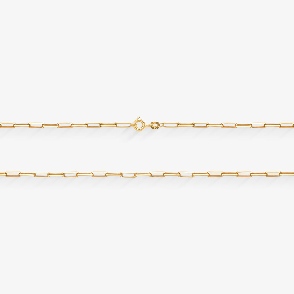 Corrente Cartier Alongada em Ouro Amarelo 18K, 70cm