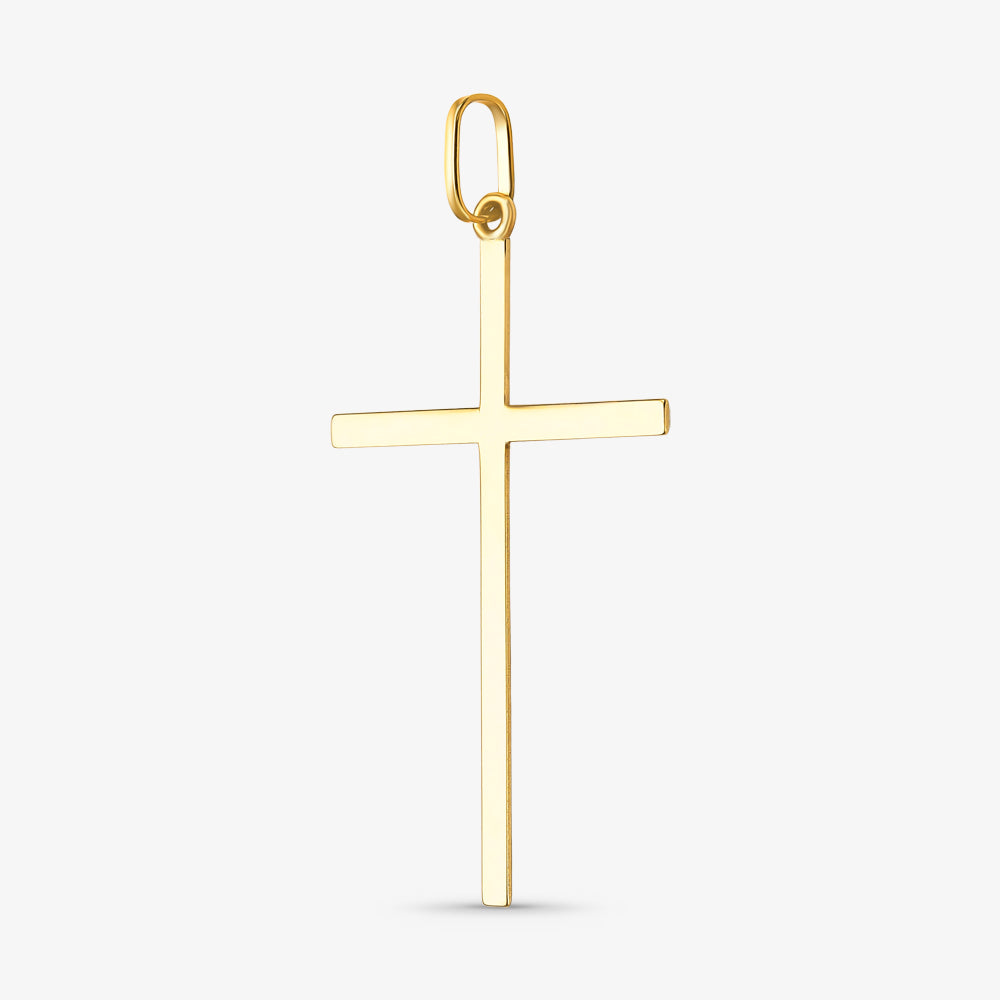 Pingente Cruz Chapada Grande em Ouro Amarelo 18K