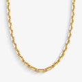 Corrente Cartier Cadeado Maciça em Ouro Amarelo 18K, 70cm