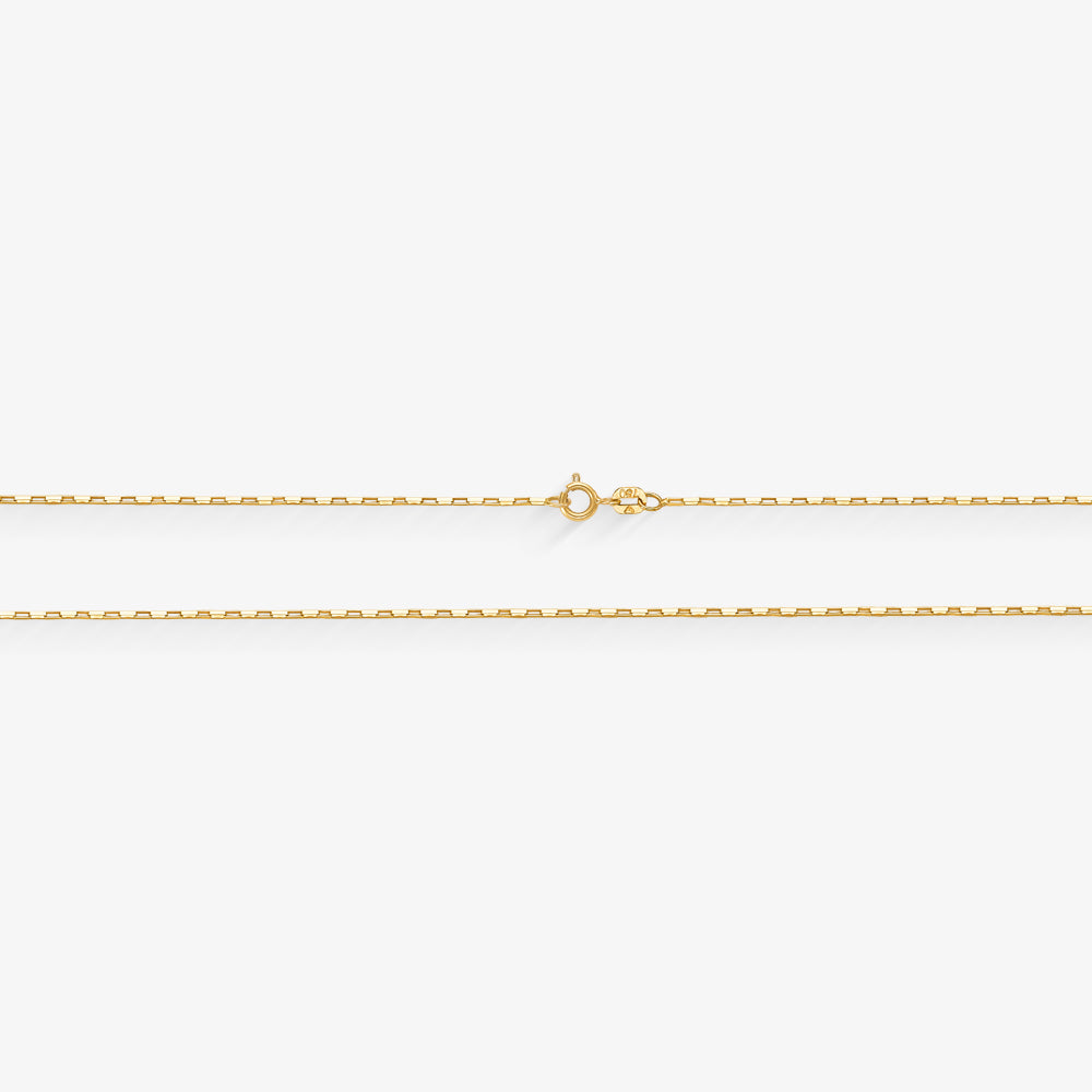 Corrente Cartier Caixa em Ouro Amarelo 18K, 40cm