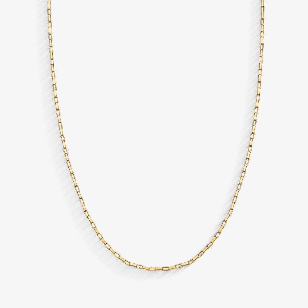 Corrente Cartier Caixa em Ouro Amarelo 18K, 40cm