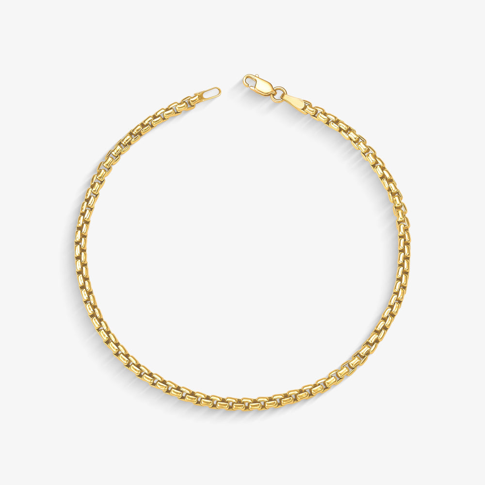Pulseira Milano em Ouro Amarelo 18K, 21cm