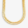 Corrente Grumet Dupla Oca em Ouro Amarelo 18K, 70cm