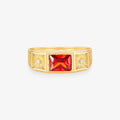 Anel Formatura Medicina em Ouro Amarelo 18K